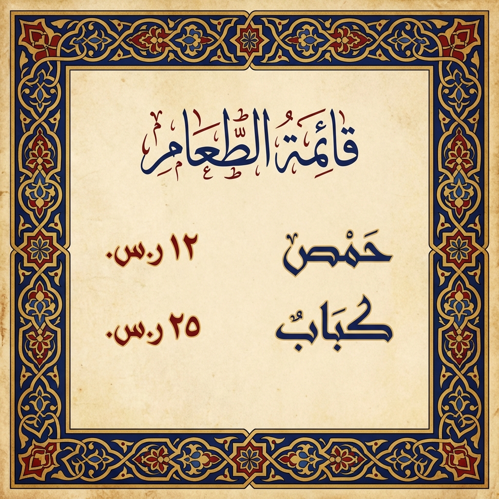 Structured Arabic Doc